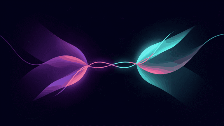 write romantic tension - abstract dark theme illustration