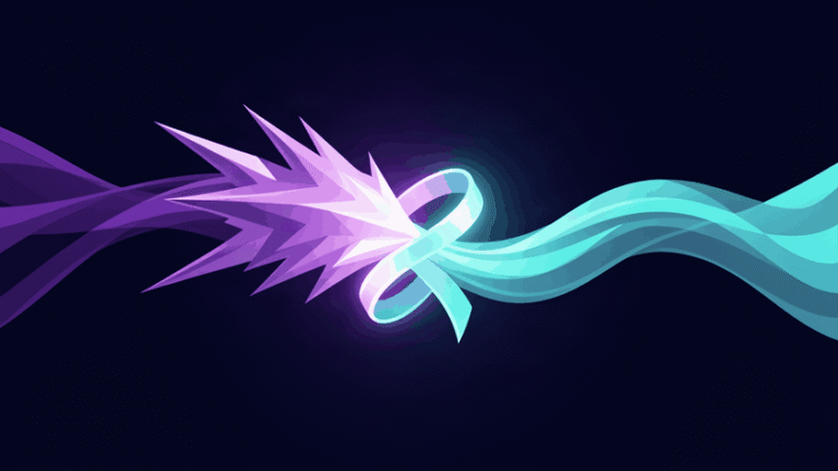how to write enemies to lovers - abstract dark theme illustration